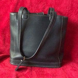 Coach Vintage Bleeker Bag Blue Leather Bucket